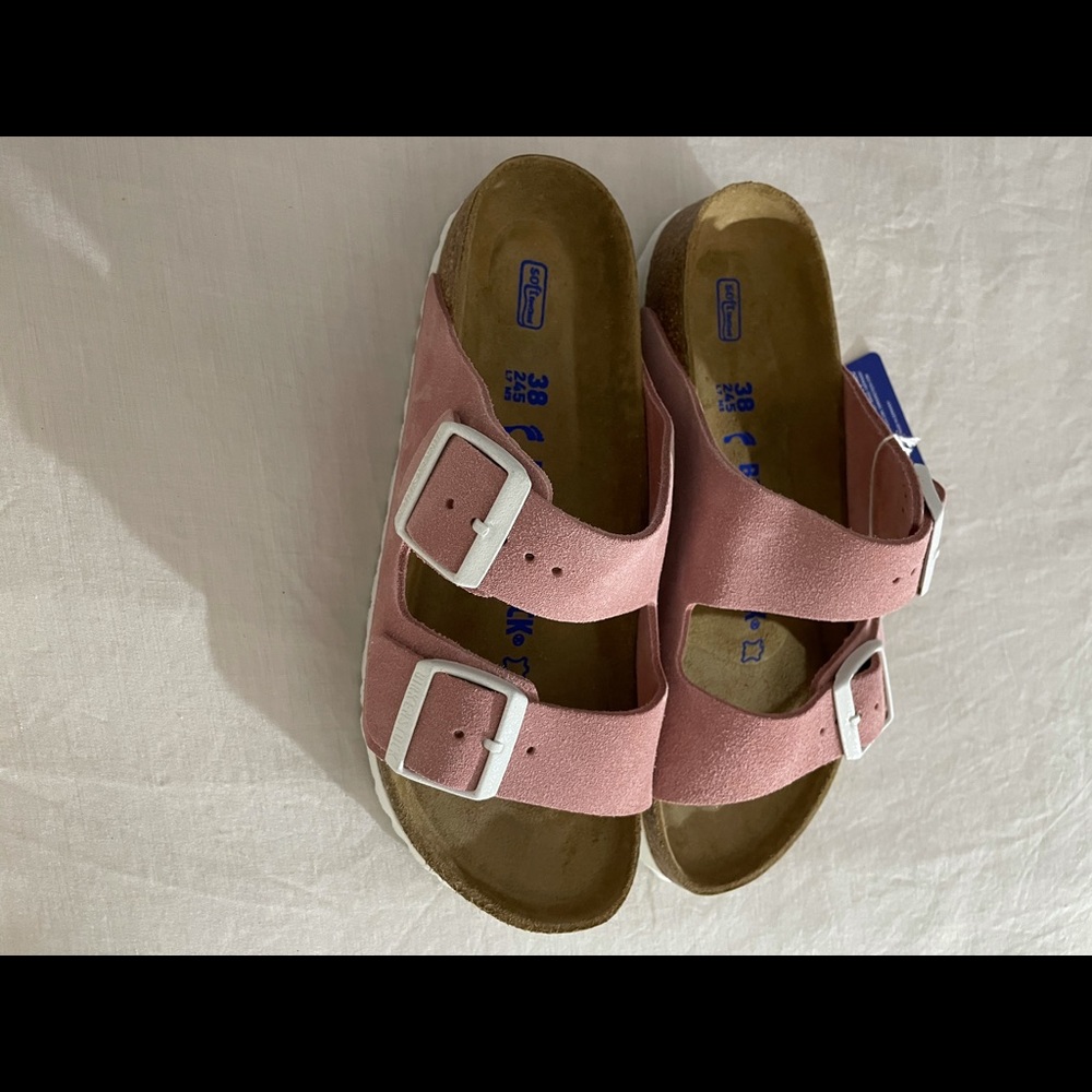 Birkenstock Arizona Suede Softbed